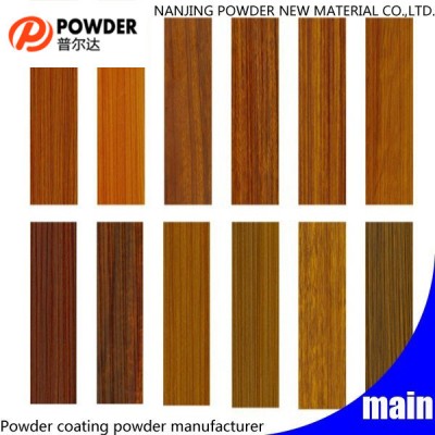 Heat Transfer Wood Effect Electrostatic Powder Paint