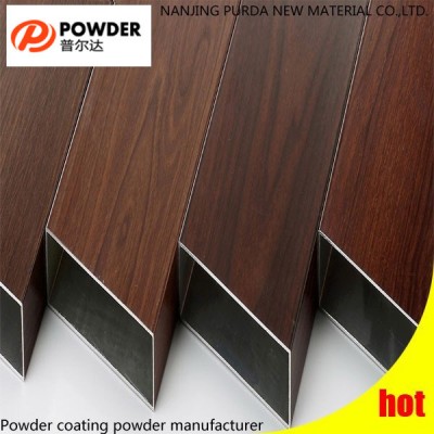 Heat Transfer Wood Grain Effect Electrostatic Powder Paints