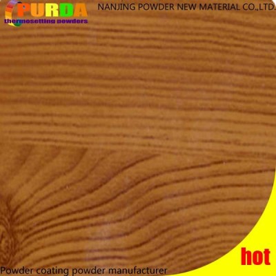 Heat Transfer Wood Finish Powder Paint for Aluminum