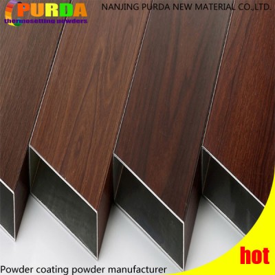 Wood Imitation Heat Transfer Print Thermosetting Powder Paint