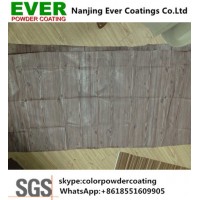 Aluminium or Security Door Sublimation Heat Transfer Print Wood Finish Polyester Powder Coating Powder Paint